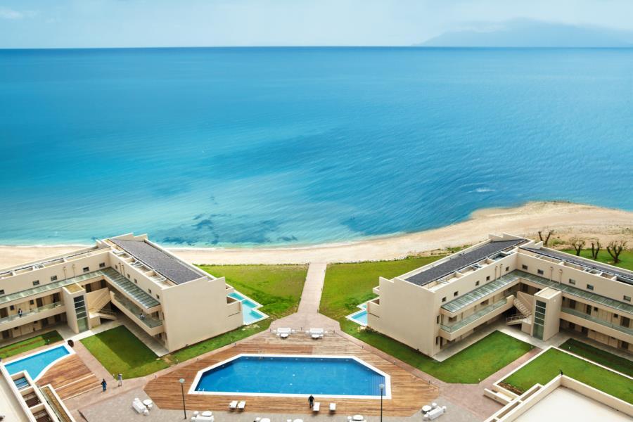 Grecotel Astir Palace Александроуполис Экстерьер фото The resort's beach
